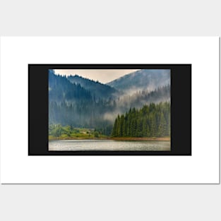 Lake Vidra in Romania Posters and Art